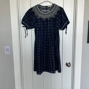 NWT Madewell embroidered babydoll dress
